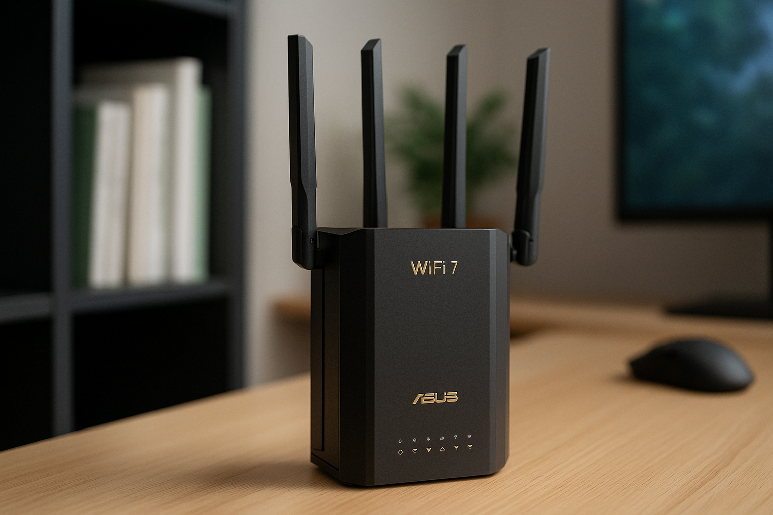 ASUS WiFi RT-BE92U 無線 ルーター 最新規格WiFi7 5764+2882+1032Mbps v6プラス/OCNバーチャルコネクト/クロスパス/transix対応トライバンド縦置き/壁掛け両対応 ネットワークセキュリティ「AiProtection」＆「ペアレンタルコントロール」機能付 メッシュWi-Fiシステム機能「AiMesh」 3年保証