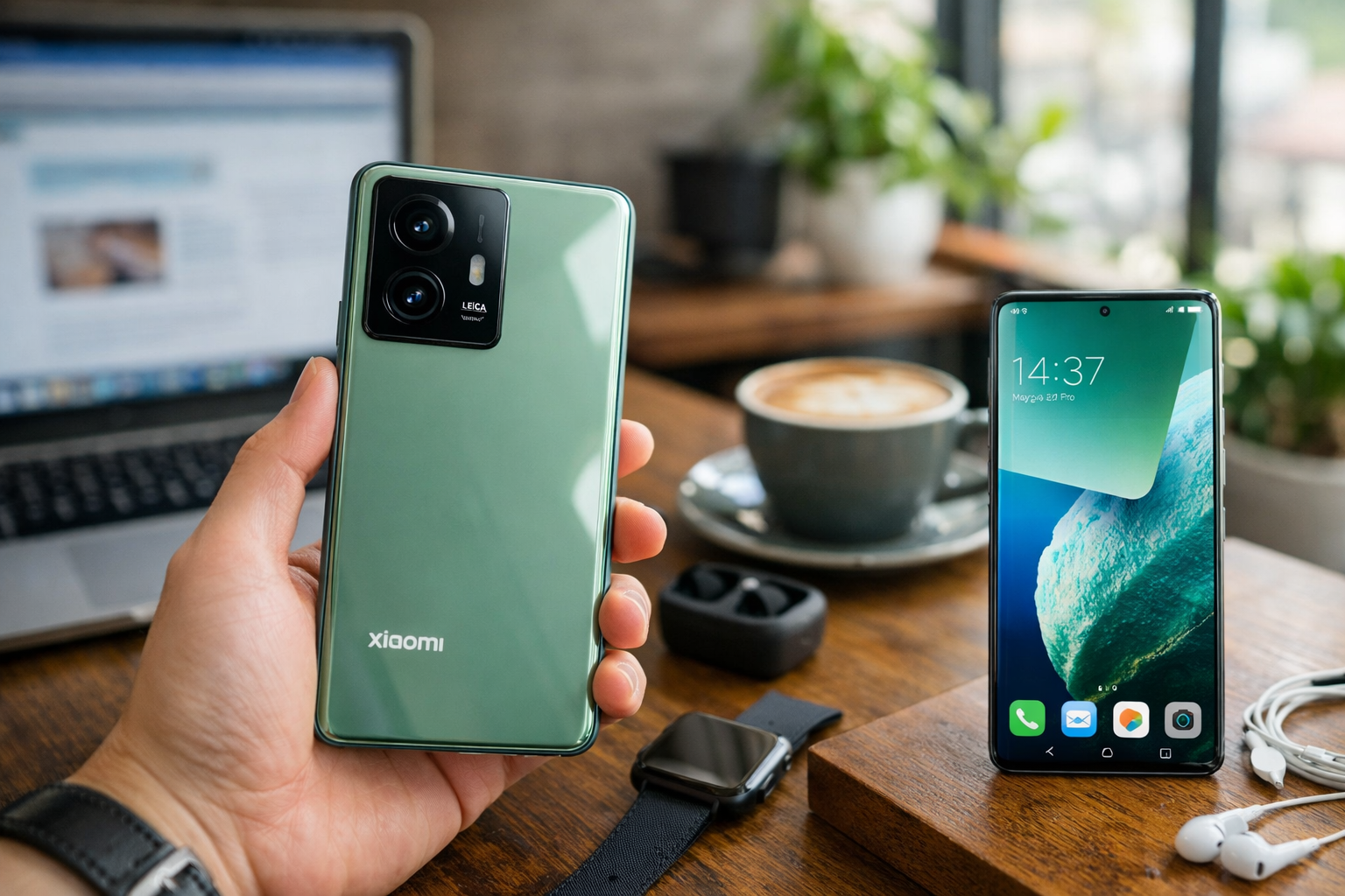 シャオミ(Xiaomi) SIMフリースマートフォン Xiaomi 13T Pro 12GB+256GB プログレードカメラ 120Wハイパーチャージ 144Hz駆動 MediaTek Dimensity 9200+ IP68防水防塵 FeliCa対応 docomo/au/SoftBank/Rakuten Mobile 回線対応 メドウグリーン