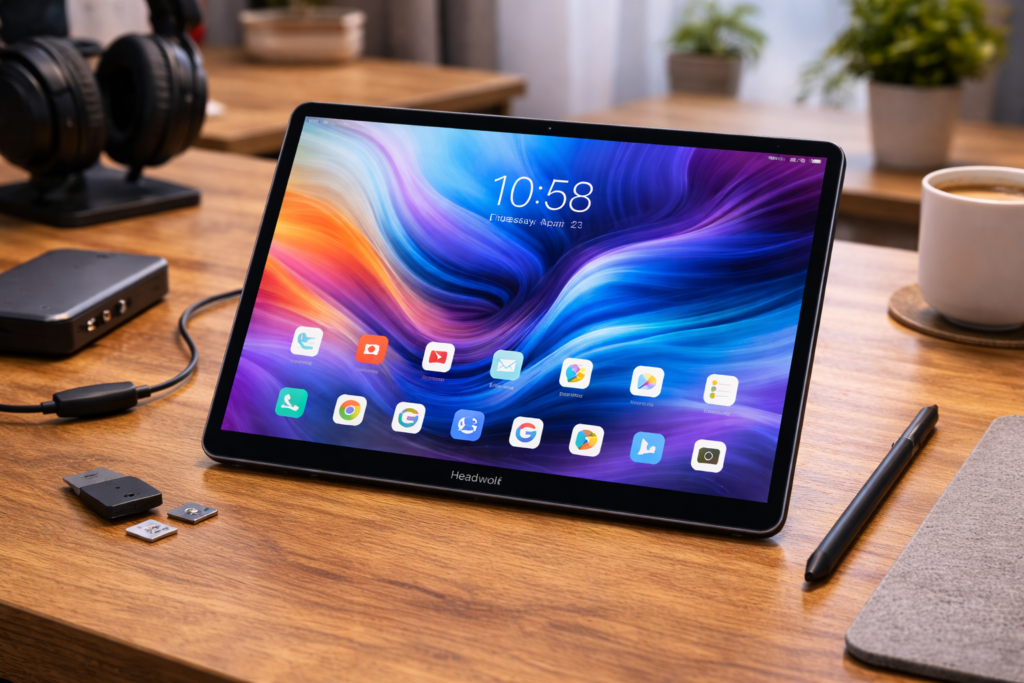 Headwolf HPad6 Pro タブレット超簡単レビュー。12インチの美しい