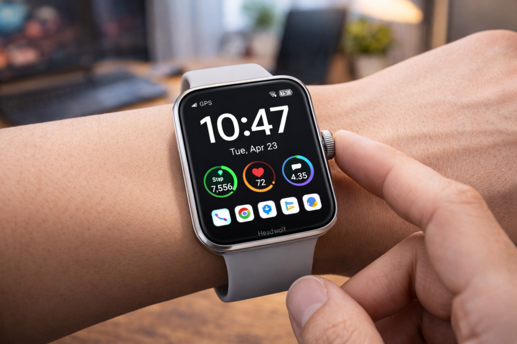 シャオミ(Xiaomi) スマートウォッチ Redmi Watch 4 1.97インチ超大型ディスプレイ 20日間のバッテリー持続時間 Bluetooth 通話対応 150種類スポーツモード 回転式クラウン Alexa対応 GPS内蔵 シルバーグレー