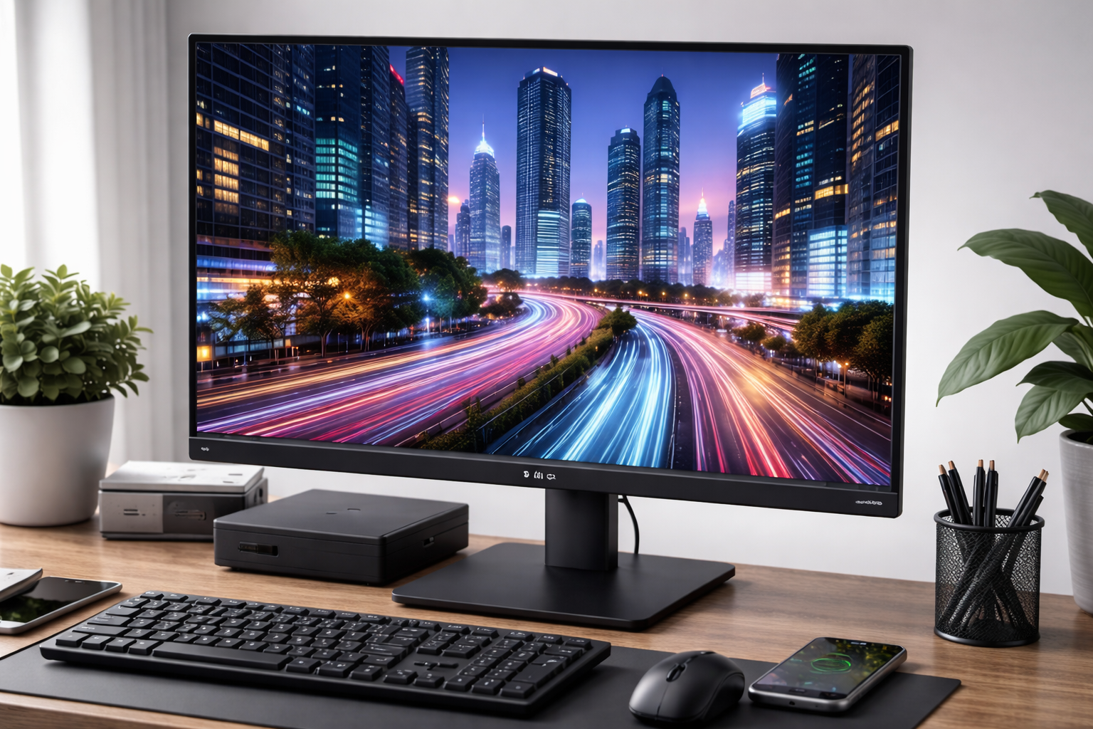 MSI モニター PRO MP273QP E2 27インチ/WQHD/IPSパネル/100Hz/1ms/ミニPC搭載可能/スピーカー/ハードウェアブルーライトカット/アンチフリッカー/VESA対応/ピボット・角度・高さ調整/メーカー3年保証