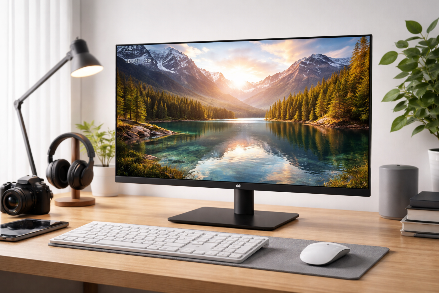 KOORUI モニター 27インチ4K ディスプレイ IPS非光沢 4k pcモニターHDR10/60Hz/アアイケア・ブルーライト軽減/スリムベゼルス/HDMI 2.0 X2/DisplayPort 1.4 X1/VESA対応/ピーカー非搭載 N07