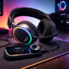 Game Dac付属 SteelSeries ゲーミングヘッドセット Arctis Pro + Game DAC 有線 ブラック ハイレゾ MixAmp PC PS4 PS5 対応 61453
