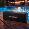 Anker Soundcore 2 (USB Type-C充電 12W Bluetooth 5 スピーカー 24時間連続再生)【完全ワイヤレスステレオ対応/強化された低音 / IPX7防水規格 / デュアルドライバー/マイク内蔵】(ブラック)