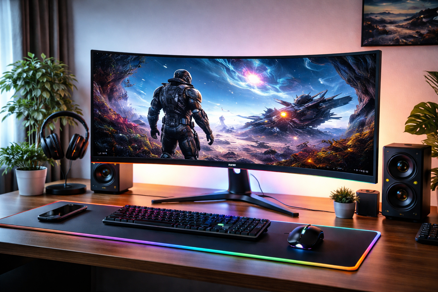 KTC 34インチゲーミングモニター 曲面ウルトラワイド 3440x1440p 165Hz 1ms応答速度 HVA 1500R 123% sRGB 4000:1コントラスト比 高さ調整 チルト スウィベル ピボット機能搭載 HDMI×2、DP×2、USB×1 FreeSync/G-Sync対応、分屏機能、三年保証で安心 H34S18S