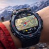 Amazfit T-Rex 3 48mm スマートウォッチ 登山 ヤマレコ ヤマップ アウトドア iPhone Android対応 GPS 6衛星 ミリタリー 超低温動作 3種類オフラインマップ ナビゲーション ルートインポート 170＋スポーツモード 健康管理 気圧高度計 筋力トレーニング 10ATM防水 AIによる音声操作と睡眠/運動管理 水泳 サーフィン (オニキス)