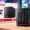 バッファロー BUFFALO リンクステーション LS720D/N ネットワークHDD メカニカルハードデイスク 2ベイ 4TB LS720D0402/N