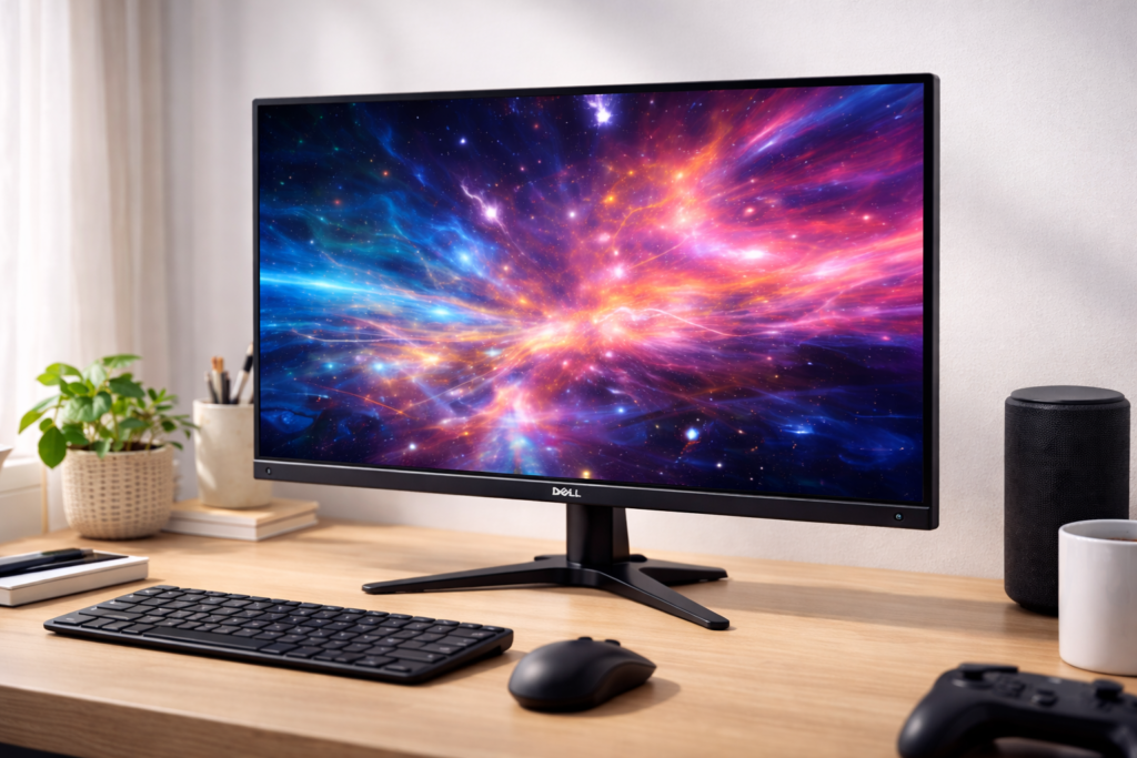 MAXZEN 27インチ モニター JM27CH01超簡単レビュー。壁掛け対応で省