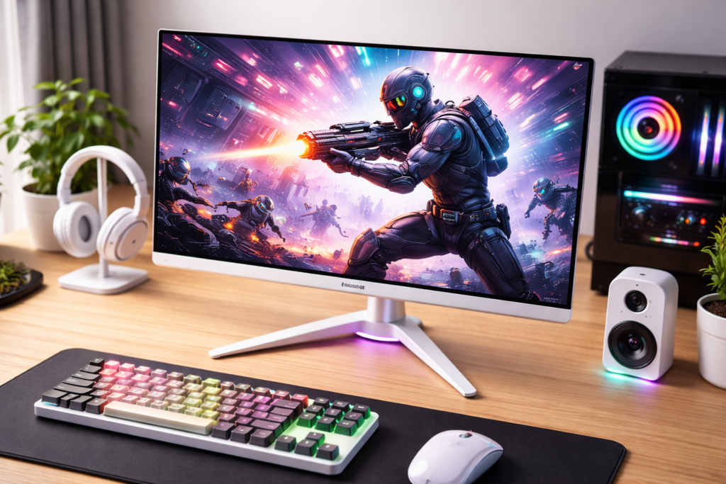 PHILIPS EVNIA ゲーミングモニター (23.8インチ/180Hz/フルHD/Fast IPS/超高速0.5ms/HDR10/Adaptive Sync/5年保証/チルト/HDMI2.0×1、DisplayPort1.4×1/フレームレス/1920x1080/フリッカーフリー/ブルーライト軽減/電源内蔵) エヴニア 24M2N3200L/11