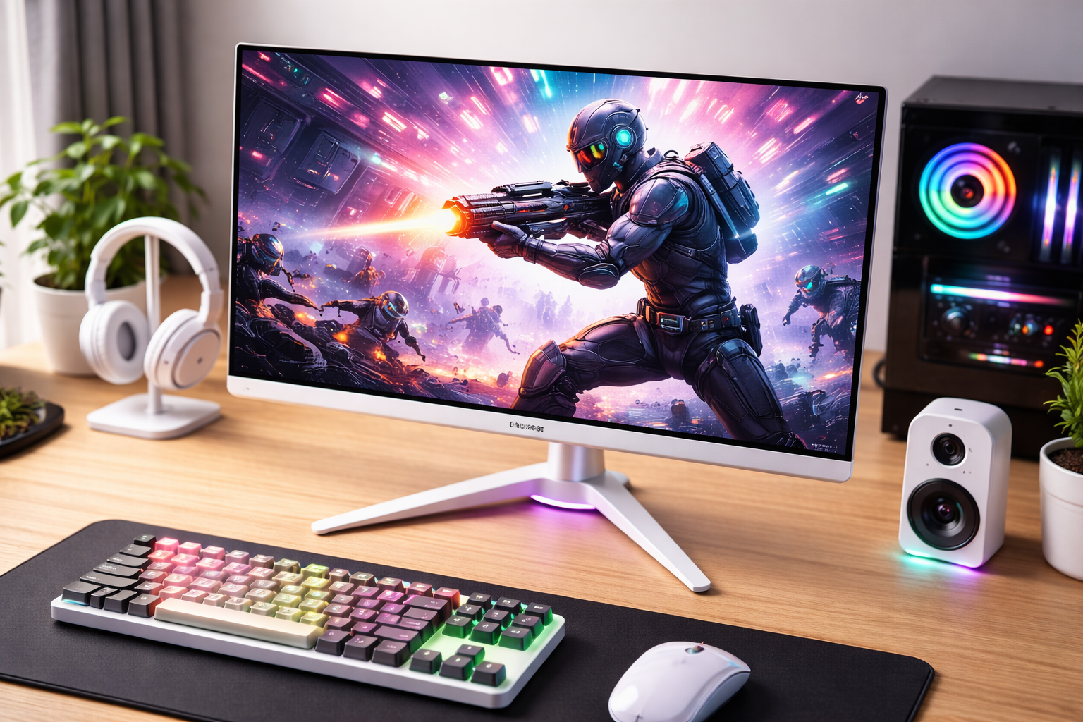 PHILIPS EVNIA ゲーミングモニター (23.8インチ/180Hz/フルHD/Fast IPS/超高速0.5ms/HDR10/Adaptive Sync/5年保証/チルト/HDMI2.0×1、DisplayPort1.4×1/フレームレス/1920x1080/フリッカーフリー/ブルーライト軽減/電源内蔵) エヴニア 24M2N3200L/11