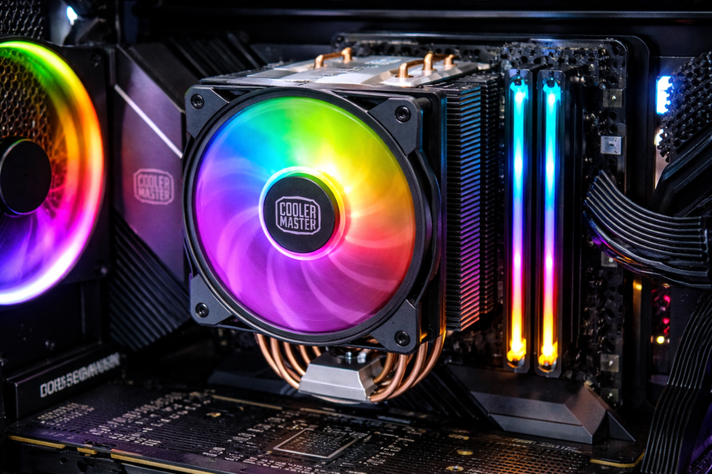 Cooler Master Hyper 212 Spectrum V3 LGA1700 / AM5ソケット対応 ARGBファン搭載 サイドフロー型 空冷CPUクーラー RR-S4NA-17PA-R1 FN1886