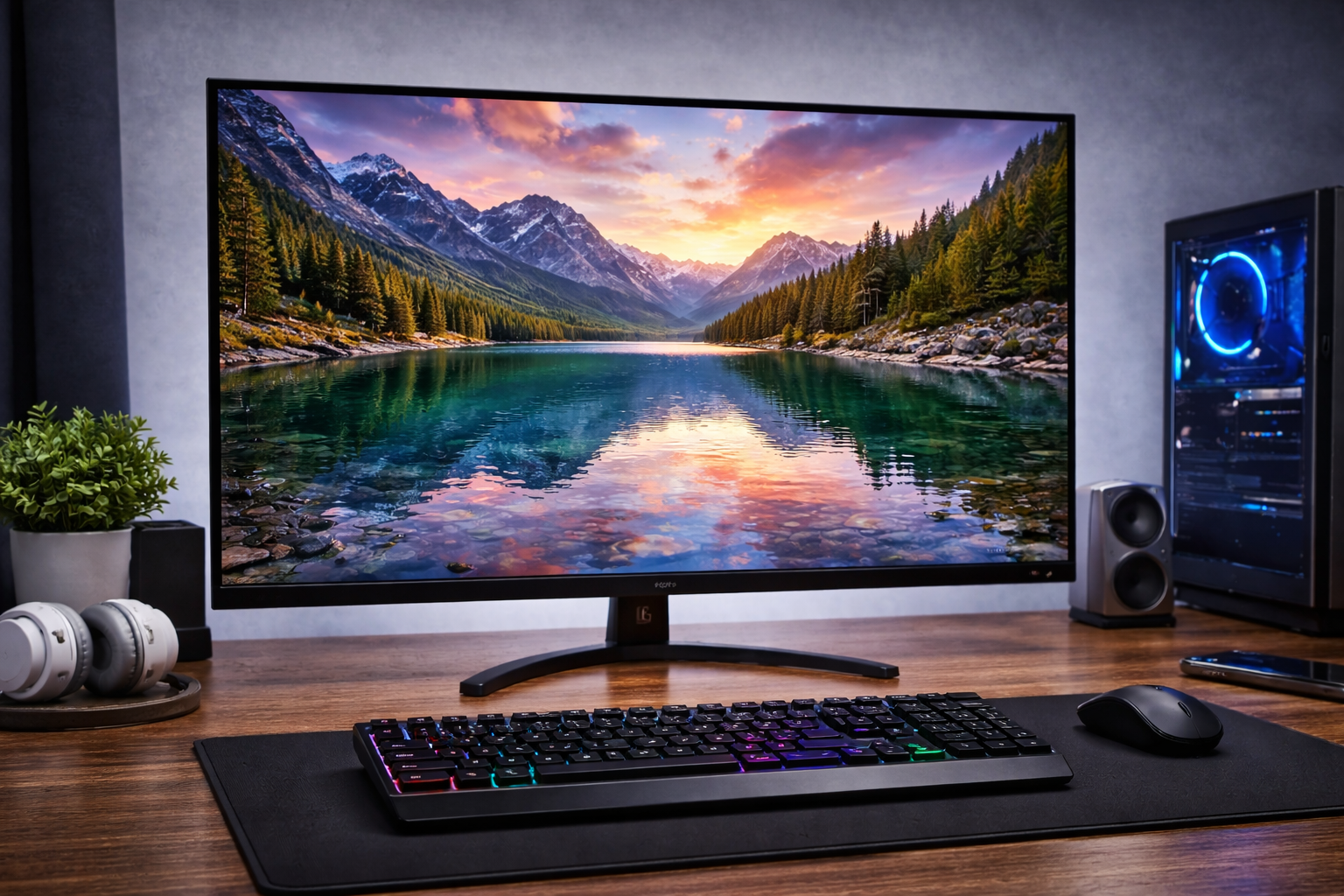 LG モニター ディスプレイ 32UR500K-B 31.5インチ / VA / 4K (3840×2160) / HDR10 / DCI-P3 90% / アンチグレア/ブルーライト低減、フリッカーセーフ機能 / 5W+5Wスピーカー / HDMI×2、DisplayPort/チルト調整対応 / 3年安心・無輝点保証