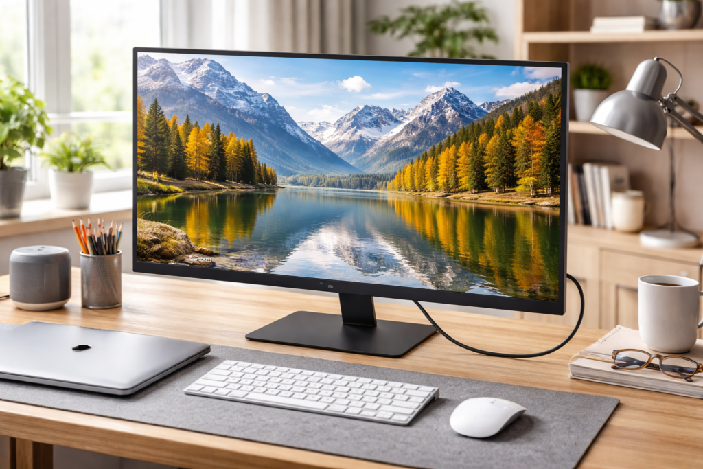 Minifire 24インチ モニター PC ディスプレイ フルHD HDR10 100Hz ブルーライト軽減 フリッカーフリー VESA対応 フレームレス USB Type-C HDMI ポート (24X3A）