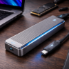 ACASIS 40Gbps 超高速 M.2SSD外付けケース Thunderbolt 4/3 usb4にのみ対応していま, 2280 M-Key/B+M Keyケースサイズをサポートエンクロージャ