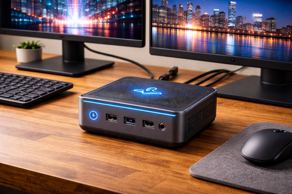 ミニPC Intel Twin Lake N150初登場 mini pc 2025年新型最大3.60GHz ACEMAGIC Vista Mini V1 ミニpc 8GB DDR4 256GB SSD 小型pc 4C4T パワフル動作 2画面4K@60Hz ミニパソコン Windows11 Pro 高速放熱静音性 HDMI2.0/DP/USB3.2/LANポートWiFi5/BT4.2VESA対応