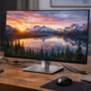 Dell U3223QE 31.5インチ 4K ハブモニター(3年間無輝点交換保証/IPS Black・非光沢/USB Type-C・DP・HDMI/フレームレス/縦横回転・高さ調整/VESA DisplayHDR 400/Rec.709 100%)
