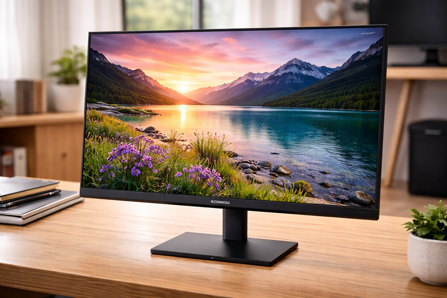 KOORUI モニター 27インチ IPS ディスプレイ PCモニター フルHD 1080P ゲーミング モニター 75Hz 液晶モニター 傾き調整 (HDMI/VAG/VESA/オーディオ端子)