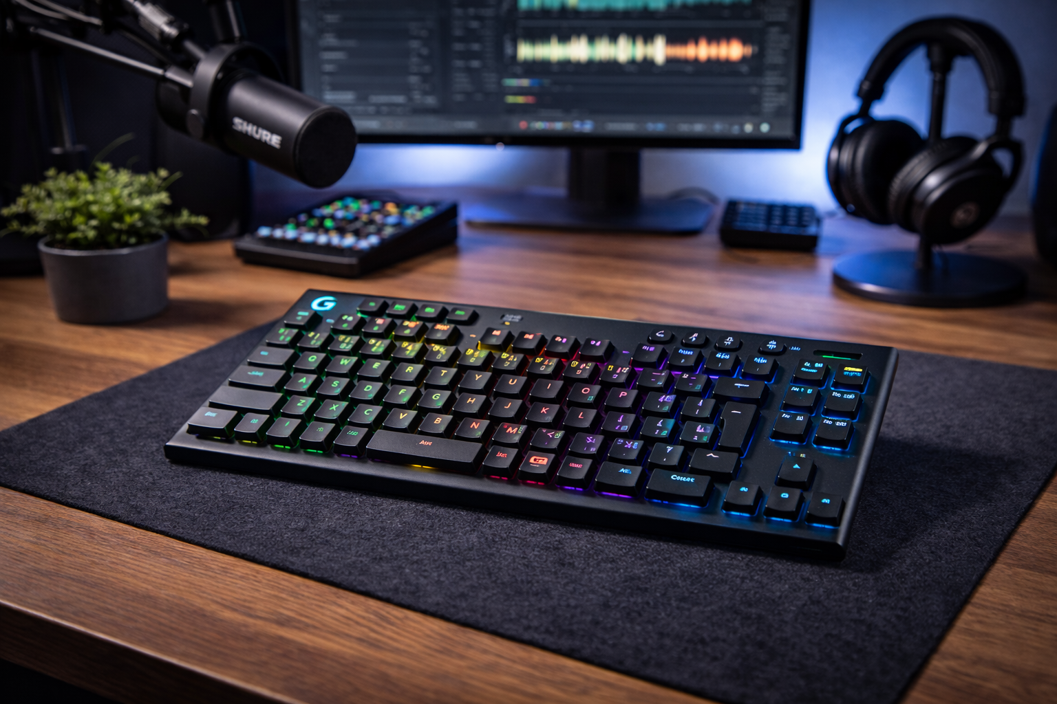 Logicool G ゲーミングキーボード G915 X LIGHTSPEED TKL 薄型 ワイヤレス テンキーレス G915WLX-TKL-LNBK リニア 赤軸 静かなタイピング 日本語配列 Bluetooth LIGHTSYNC RGB ゲーミング キーボード メカニカルキーボード 国内正規品 ※Amazon.co.jp限定 壁紙ダウンロード付き