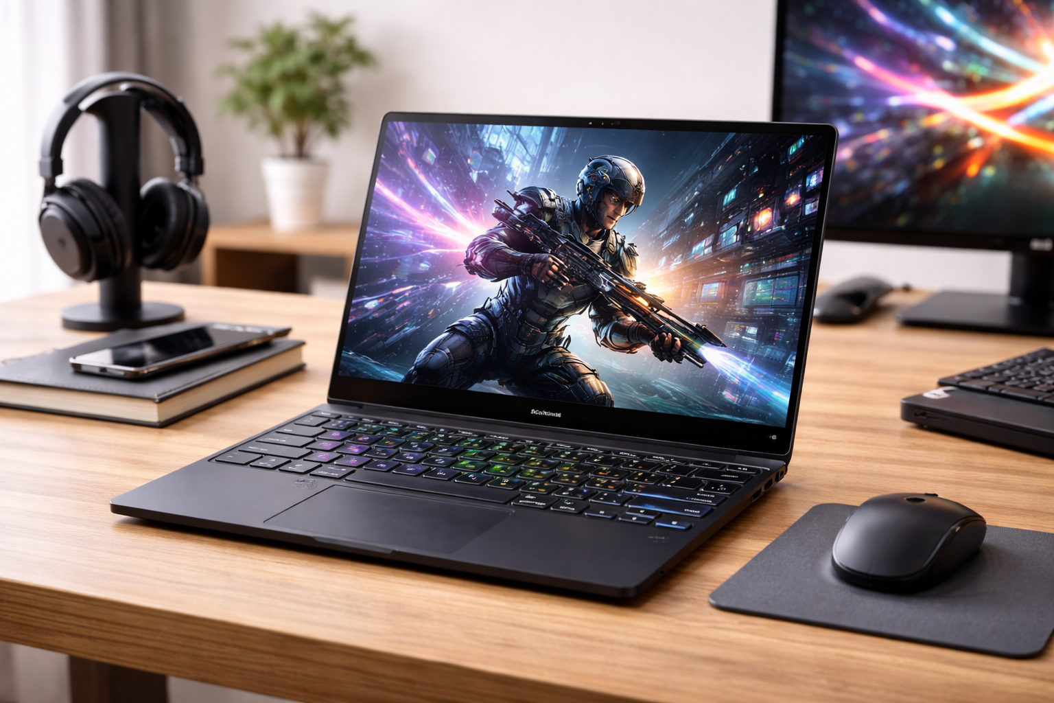 ASUS ゲーミングノートPC ROG Flow X13 13.4インチ GeForce RTX 4070 Ryzen 9 7940HS メモリ32GB SSD1TB リフレッシュレート165Hz キーボードバックライト Windows11 動画編集 オフブラック GV302XI-R9R4070