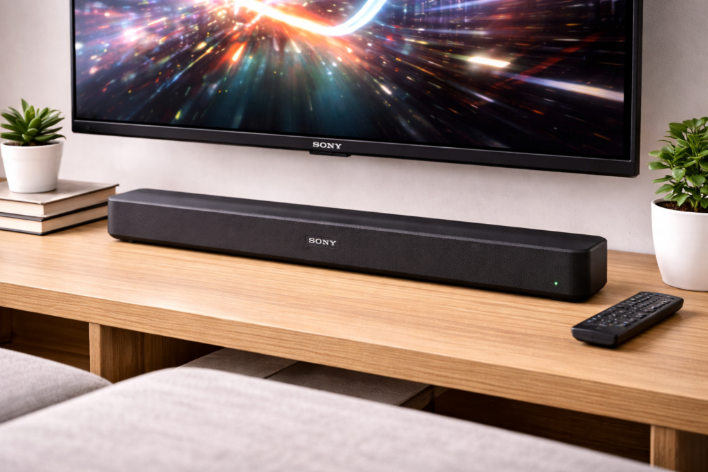 ソニー(SONY) サウンドバー HT-S100F 【100W/ハイパワー/フロントサラウンドサウンド/テレビ用/Bluetooth対応】