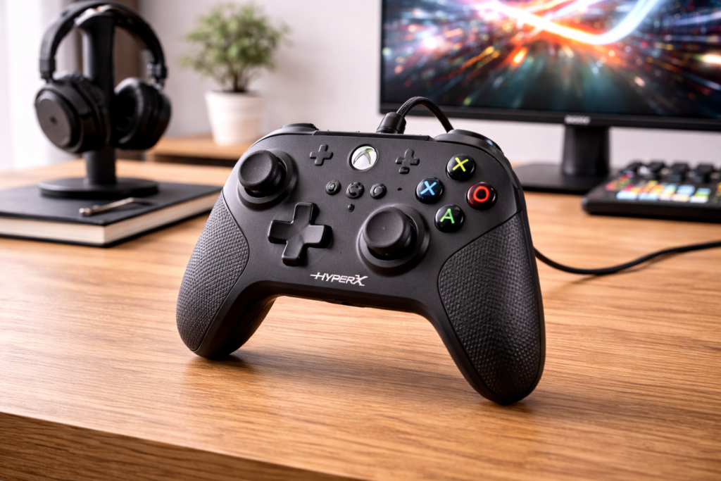 ハイパーエックス(HyperX) HyperX Clutch Gladiate 有線コントローラー Xbox公式認定 デュアルトリガーロック プログラマブルボタン デュアルランブルモーター 6L366AA