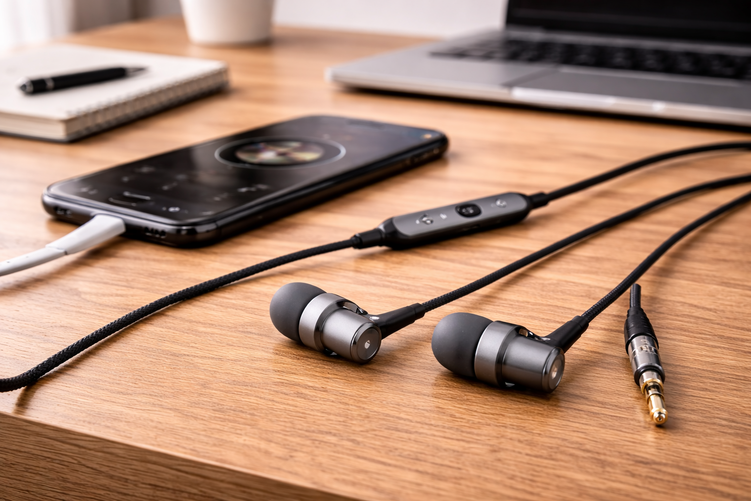 イヤホン 有線 3.5mm Xeokone マイク付き リモコン付き HIFI音質 音量調整 重低音 クリア通話 高遮音性 ノイズ遮断 【テレワーク 在宅勤務 会議 PS4 ZOOM YouTube PC Android iPhone（iPhoneは適切な3.5mmにより変換必要）対応】