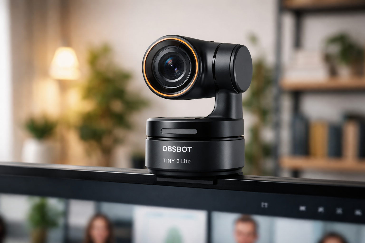 OBSBOT TINY 2 Lite Webカメラ 4K ウェブカメラ AI搭載 自動追跡 4800万画素 HDR 位相差検出AF フィルター加工 ノイズ低減 会議 ライブ配信 ビデオ通話 PC Mac Windows