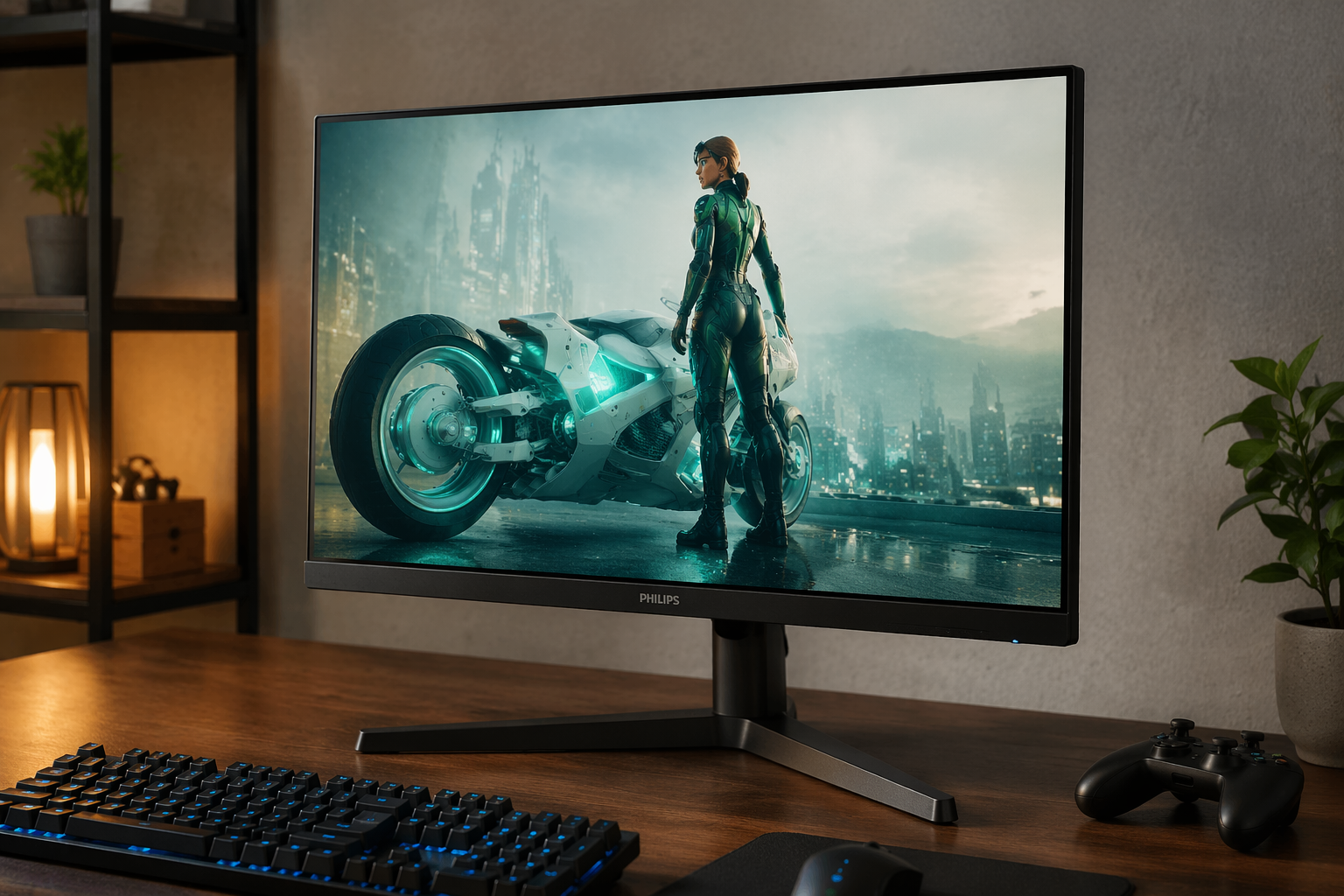 PHILIPS EVNIA 27インチ 180Hz WQHD ゲーミングモニター 27M2N3500NL