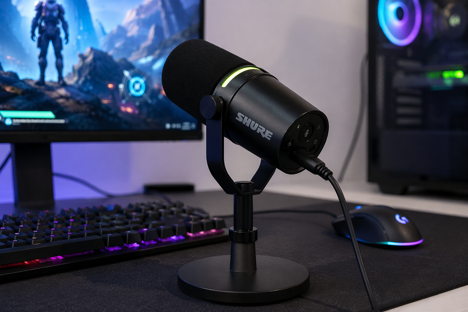 SHURE MV6-J USB ゲーミングマイクロホン