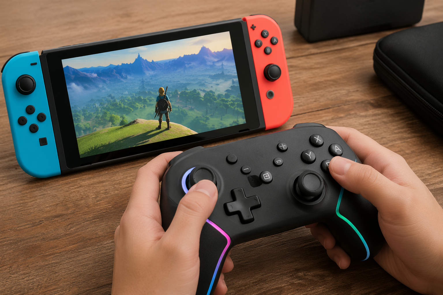 Switch/Lite/OLED対応 Bluetooth 無線 ジャイロセンサー搭載 コントローラー