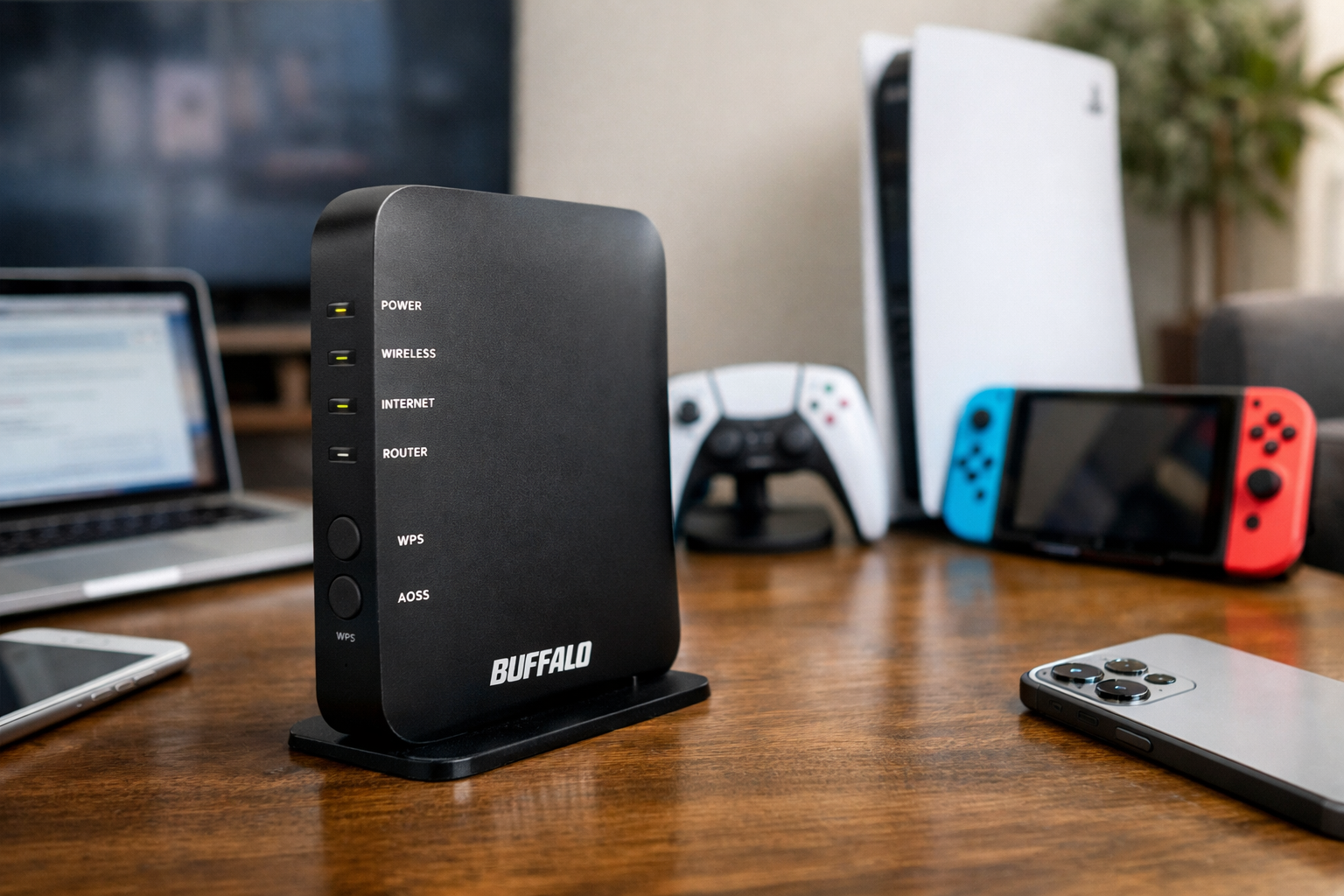 バッファロー WiFi ルーター 無線 LAN Wi-Fi5 11ac ac1200 866+300Mbps IPv6 WPA3 デュアルバンド 日本メーカー 【 iPhone 16e / 16 / 15 / 14 / Nintendo Switch / PS5 動作確認済み 】 エコパッケージ WCR-1166DHPL/N