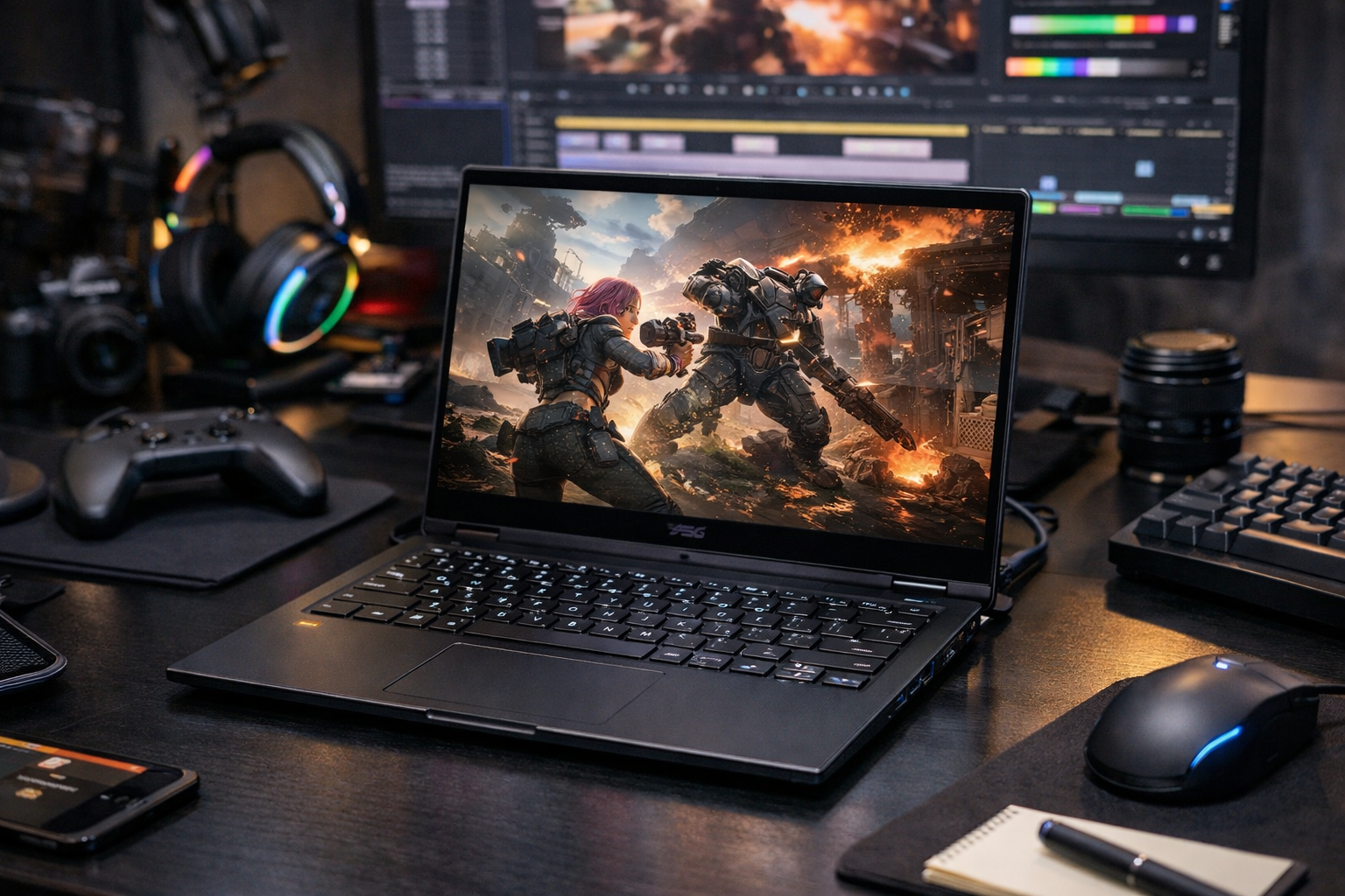 ASUS FF14推奨認定モデル ゲーミングノートPC ROG Flow X13 13.4インチ RTX 4060 Ryzen 9 7940HS メモリ16GB SSD1TB リフレッシュレート165Hz キーボードバックライト Windows11 動画編集 オフブラック GV302XV-R9R4060