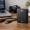 シリコンパワー 外付けSSD 2TB USB 3.2 Gen 1 Type-A メーカー3年限定保証 Type-A to USB Type-C コネクター付属 SP020TBPSDS05SAKTC